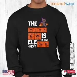 Science Periodic Table Memes: The Witch Cat In Element Of Halloween Periodic Table Shirt 6 Science Periodic Table Memes Witch Cat Elements 3 1.jpg