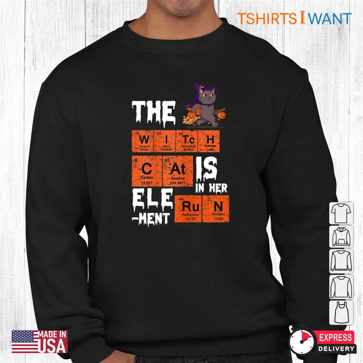 Science Periodic Table Memes: The Witch Cat In Element Of Halloween Periodic Table Shirt 3 Science Periodic Table Memes Witch Cat Elements 3 1.jpg