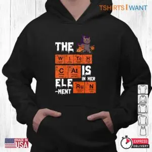 Science Periodic Table Memes: The Witch Cat In Element Of Halloween Periodic Table Shirt 7 Science Periodic Table Memes Witch Cat Elements 4 1.jpg