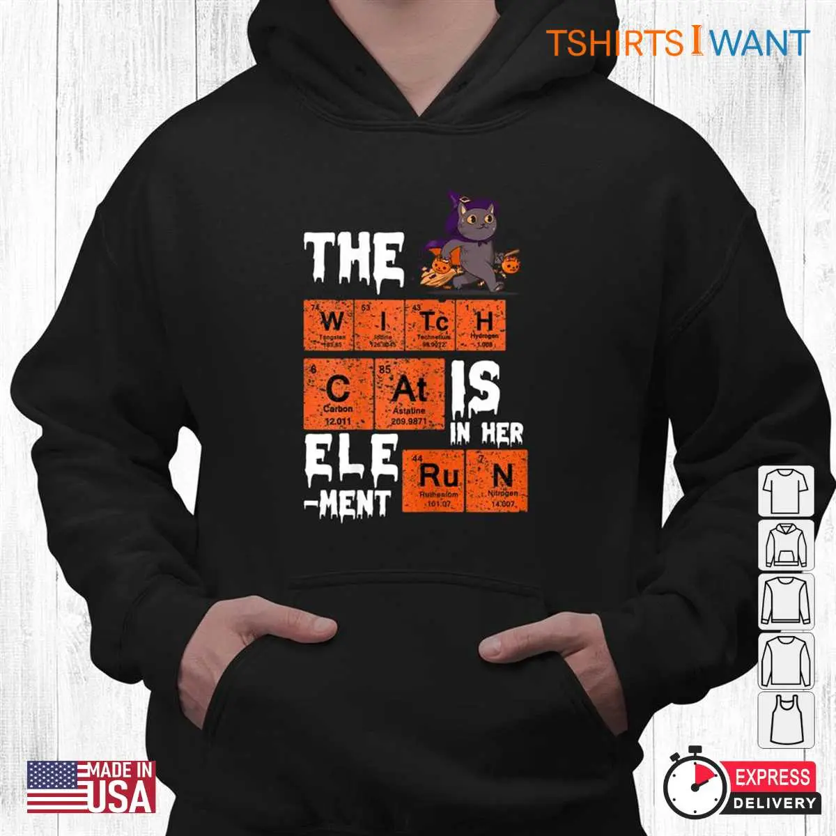 Science Periodic Table Memes: The Witch Cat In Element Of Halloween Periodic Table Shirt 4 Science Periodic Table Memes Witch Cat Elements 4 1.jpg