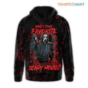 Scream Ghostface Hoodie, Splatter Design Horror Movie Fan, All-Over Print Apparel, Halloween Costume 7 Scream Ghostface Hoodie Blood Splatter Horror Apparel 4 1 1.jpg