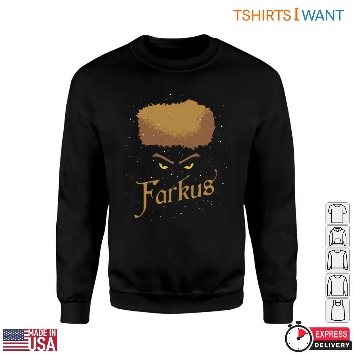 Scut Farkus T-Shirt – Classic Movie Villain Apparel 11 Scut Farkus T-Shirt Style View