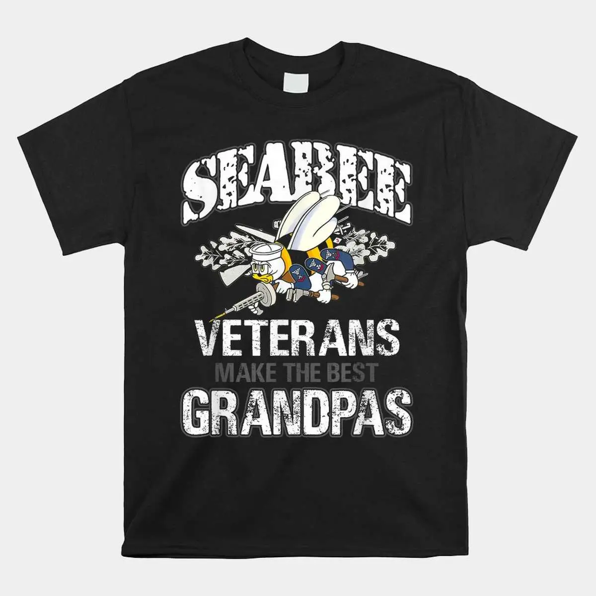 Seabee Veterans Best Grandpas T-Shirt 10 Seabee Veterans Best Grandpas T Shirt 1