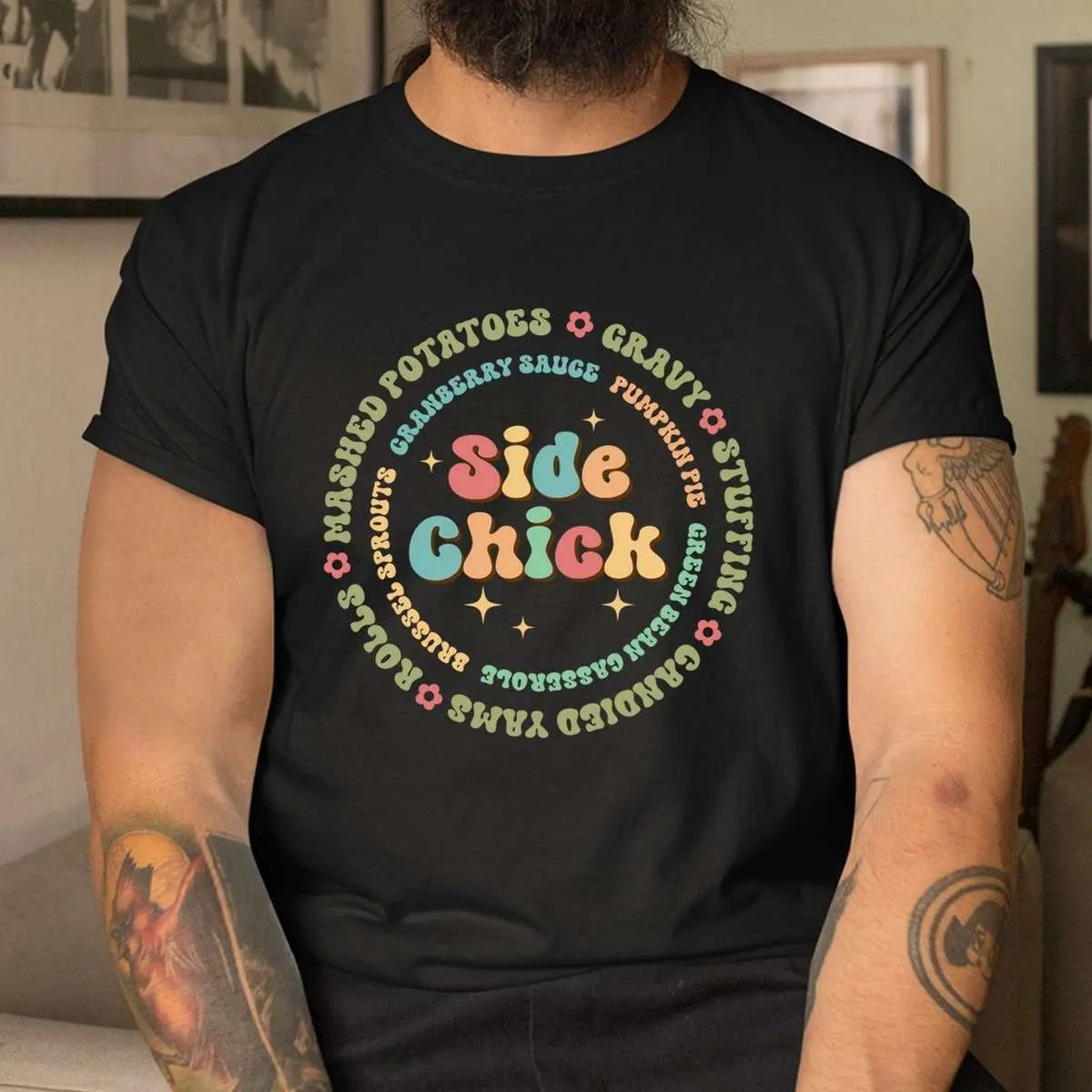 Side Chick Fall Thanksgiving Turkey Shirt 4 1.jpg