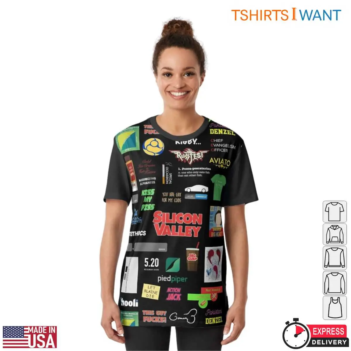 Silicon Valley Tech Humor Pop Culture 3D Graphic T Shirt 3 1.jpg