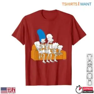 Simpsons Skeleton Shirt - Treehouse of Horror Design 7 Simpsons Skeleton Shirt Treehouse of Horror Design 2 1.jpg