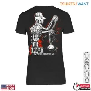 Skeleton 18 Wheeler Driving & Surviving T-Shirt 8 Skeleton 18 Wheeler Driving Surviving T Shirt 3 1.jpg