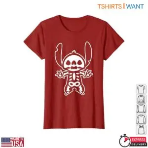 Skeleton Stitch Pirate Skull T-Shirt 10 Skeleton Stitch Pirate Skull T Shirt 2 1.jpg