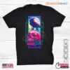 Skull And Crow: Vaporwave Skull And Crow Retro Aesthetic Halloween Shirt 11 Skull And Crow Vaporwave Spooky Tee 1 1.jpg