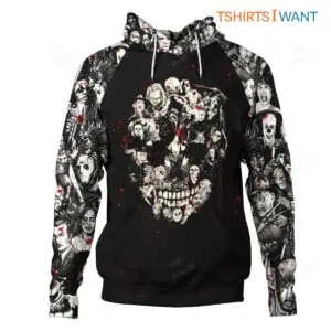 Skull Character Horror Villains Bloody Halloween Hoodie 1 1.jpg