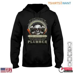 Skull Graphic T-Shirt - Plumber The Last of a Dying Breed Tee 9 Skull Graphic T Shirt Plumber The Last of a Dying Breed Tee 4 1.jpg
