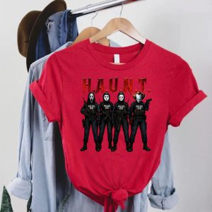 Slasher Horror Squad Shirt – Funny HAUNT Halloween Police ICE Costume Tee 6