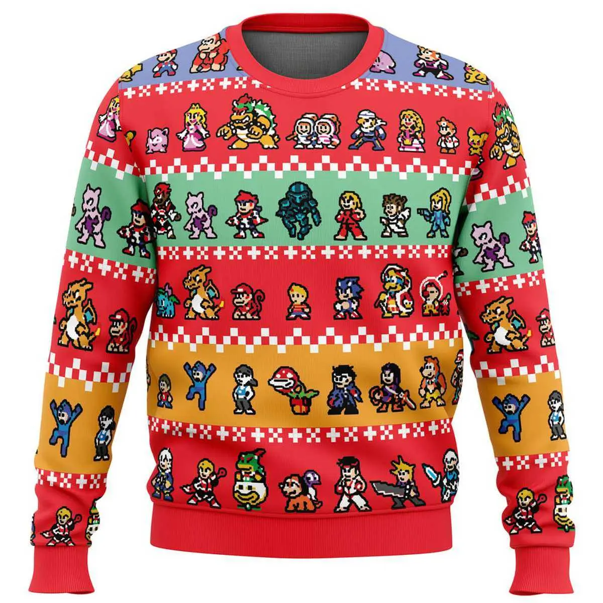 Smash Bros Christmas Pixel Smash Holiday Sweater 2 1.jpg