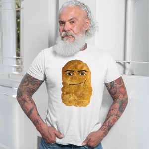 Smirking Nugget Meme Face Funny Food T Shirt 7 1 1.jpg