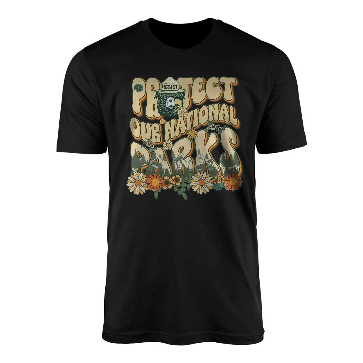 Smokey Bear T-shirt – Protect Our National Parks Retro Resist Tee 1 Smokey Bear T shirt E28093 Protect Our National Parks Retro Resist Tee 1.jpg