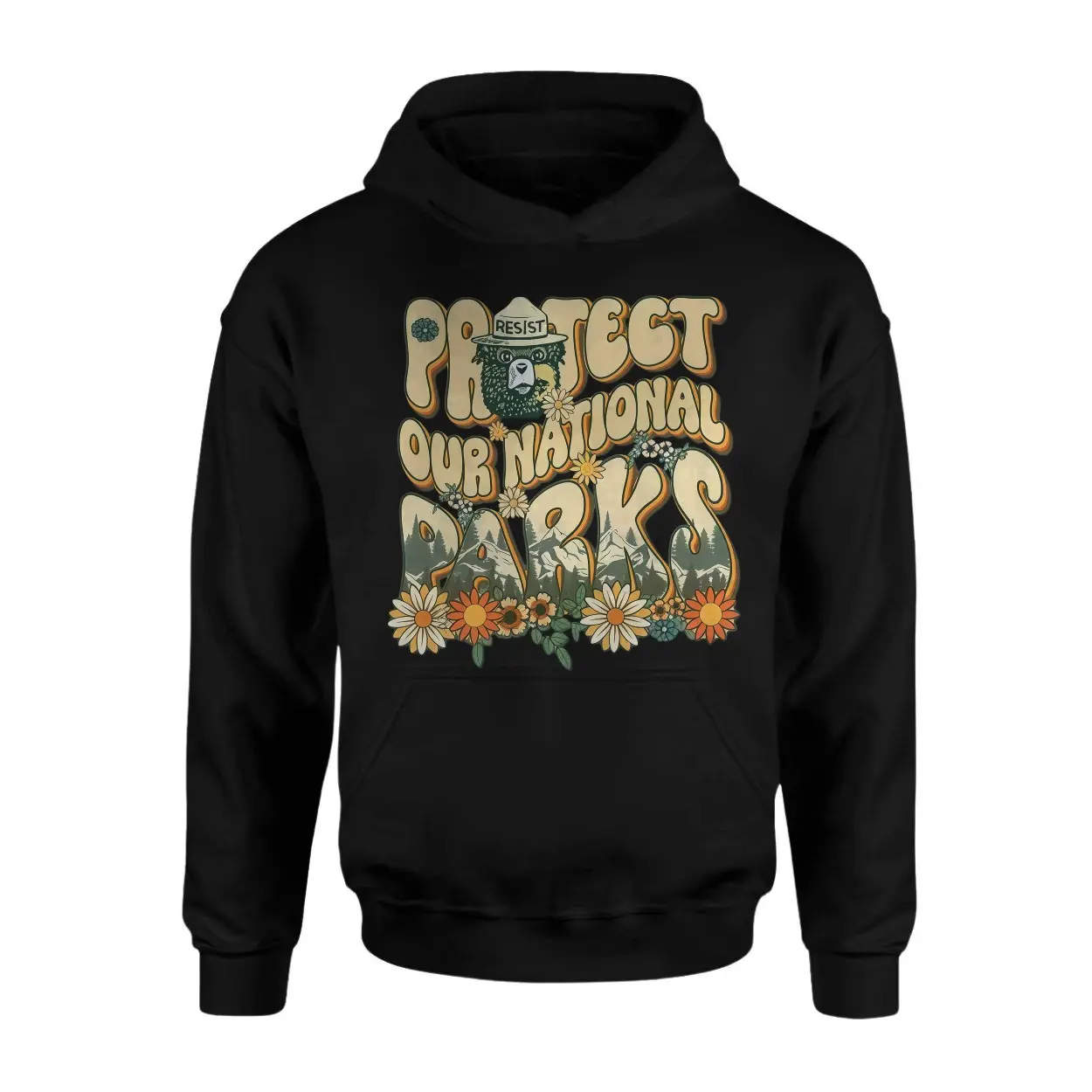 Smokey Bear T-shirt – Protect Our National Parks Retro Resist Tee 2 Smokey Bear T shirt E28093 Protect Our National Parks Retro Resist Tee 2.jpg
