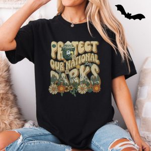 Smokey Bear T shirt E28093 Protect Our National Parks Retro Resist Tee 5.jpg