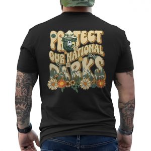 Smokey Bear T shirt E28093 Protect Our National Parks Retro Resist Tee 6.jpg