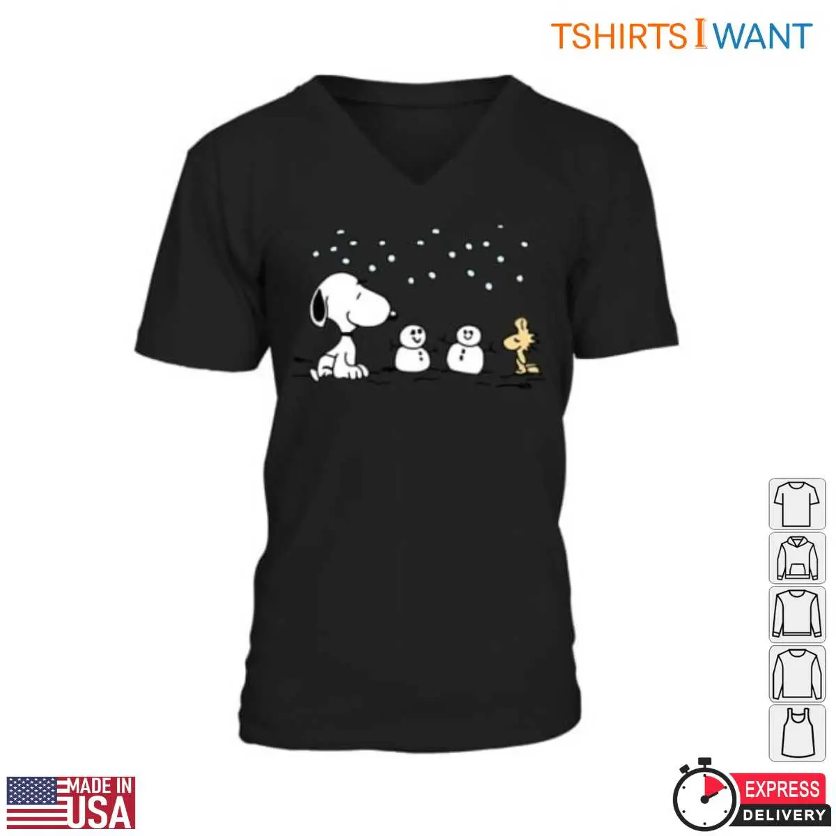 Snoopy And Woodstock Holiday Scene Tee 2 1.jpg