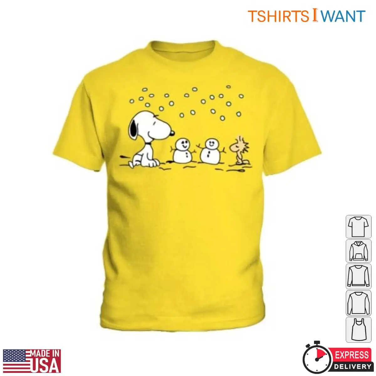 Snoopy And Woodstock Holiday Scene Tee 6 1.jpg