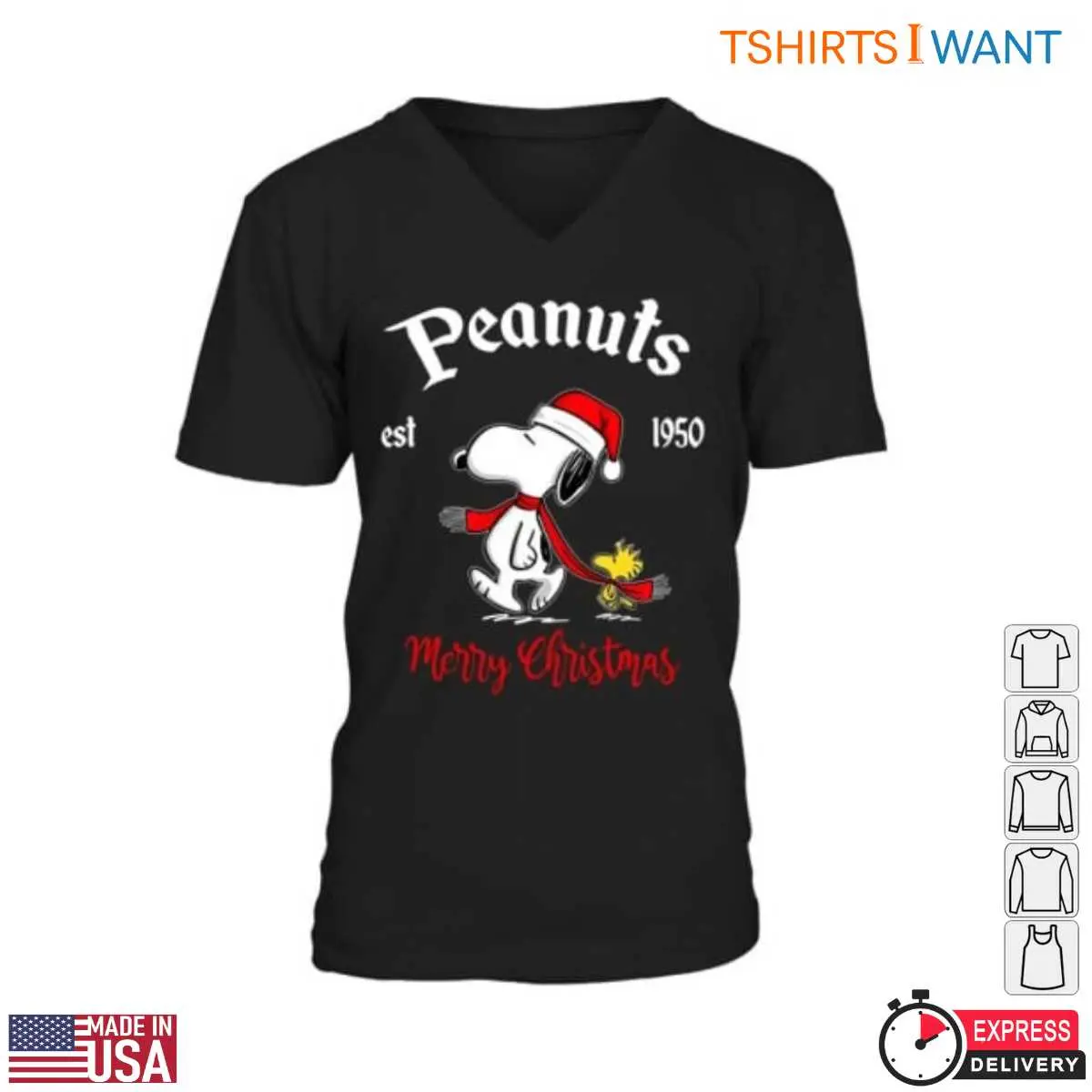 Snoopy And Woodstock Images Christmas T Shirt 2 1.jpg
