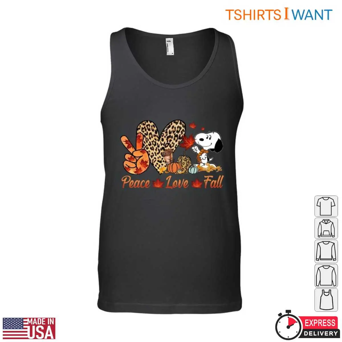 Snoopy Autumn Pictures T Shirt Peace Love Fall Tee 3 1.jpg