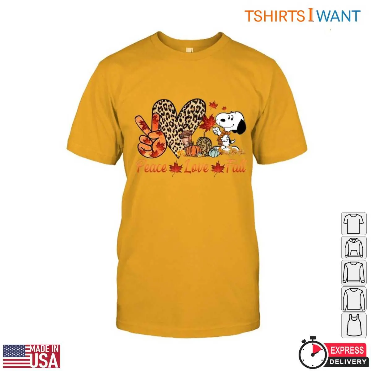 Snoopy Autumn Pictures T Shirt Peace Love Fall Tee 7 1.jpg