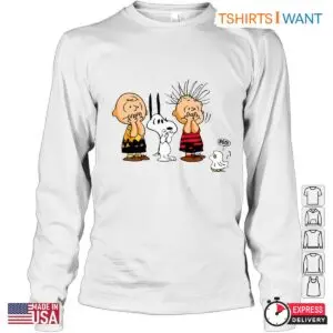 Snoopy 'Boo!' Women's T-Shirt – Cute Halloween Graphic Tee for Peanuts Fans 12 Snoopy 'Boo!' Women's T Shirt – Cute Halloween Graphic Tee for Peanuts Fans Long Sleeve