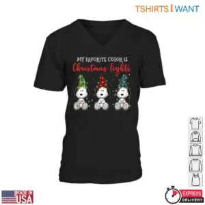 Snoopy Christmas Lights T-Shirt – My Favorite Color Is Christmas Lights 7 Snoopy Christmas Lights My Favorite Holiday Color 2 1.jpg