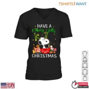 Snoopy Christmas Pictures T-Shirt – Have a Holly Jolly Holiday Design 7 Snoopy Christmas Pictures Holly Jolly Design 2 1.jpg
