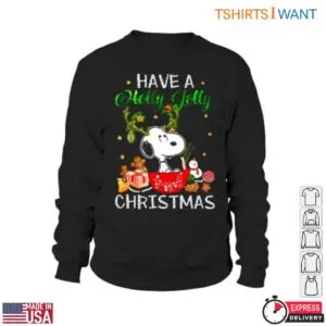 Snoopy Christmas Pictures T-Shirt – Have a Holly Jolly Holiday Design 8 Snoopy Christmas Pictures Holly Jolly Design 3 1.jpg