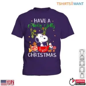 Snoopy Christmas Pictures T-Shirt – Have a Holly Jolly Holiday Design 10 Snoopy Christmas Pictures Holly Jolly Design 5 1.jpg