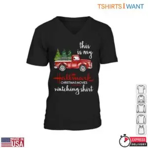 Snoopy Driving a Truck T-Shirt - Holiday Peanuts Graphic with Christmas Trees 7 Snoopy Driving A Truck Christmas Tree T Shirt 2 1.jpg