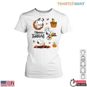 Snoopy Happy Thanksgiving T-Shirt - Festive Fall Harvest 8 Snoopy Happy Thanksgiving T Shirt Fall Harvest Festive Tee 2 1.jpg