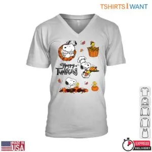Snoopy Happy Thanksgiving T-Shirt - Festive Fall Harvest 10 Snoopy Happy Thanksgiving T Shirt Fall Harvest Festive Tee 4 1.jpg