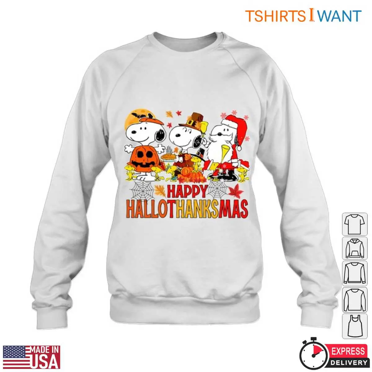 Snoopy Thanksgiving T Shirt Hallothanksmas Graphic 4 1.jpg
