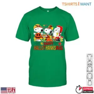 Snoopy Thanksgiving T-Shirt - Happy Hallothanksmas Graphic Tee for Fall Festivities 12 Snoopy Thanksgiving T Shirt Hallothanksmas Graphic 6 1.jpg