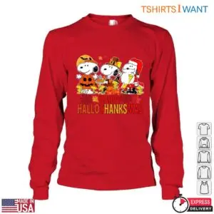 Snoopy Thanksgiving T-Shirt - Happy Hallothanksmas Graphic Tee for Fall Festivities 13 Snoopy Thanksgiving T Shirt Hallothanksmas Graphic 7 1.jpg