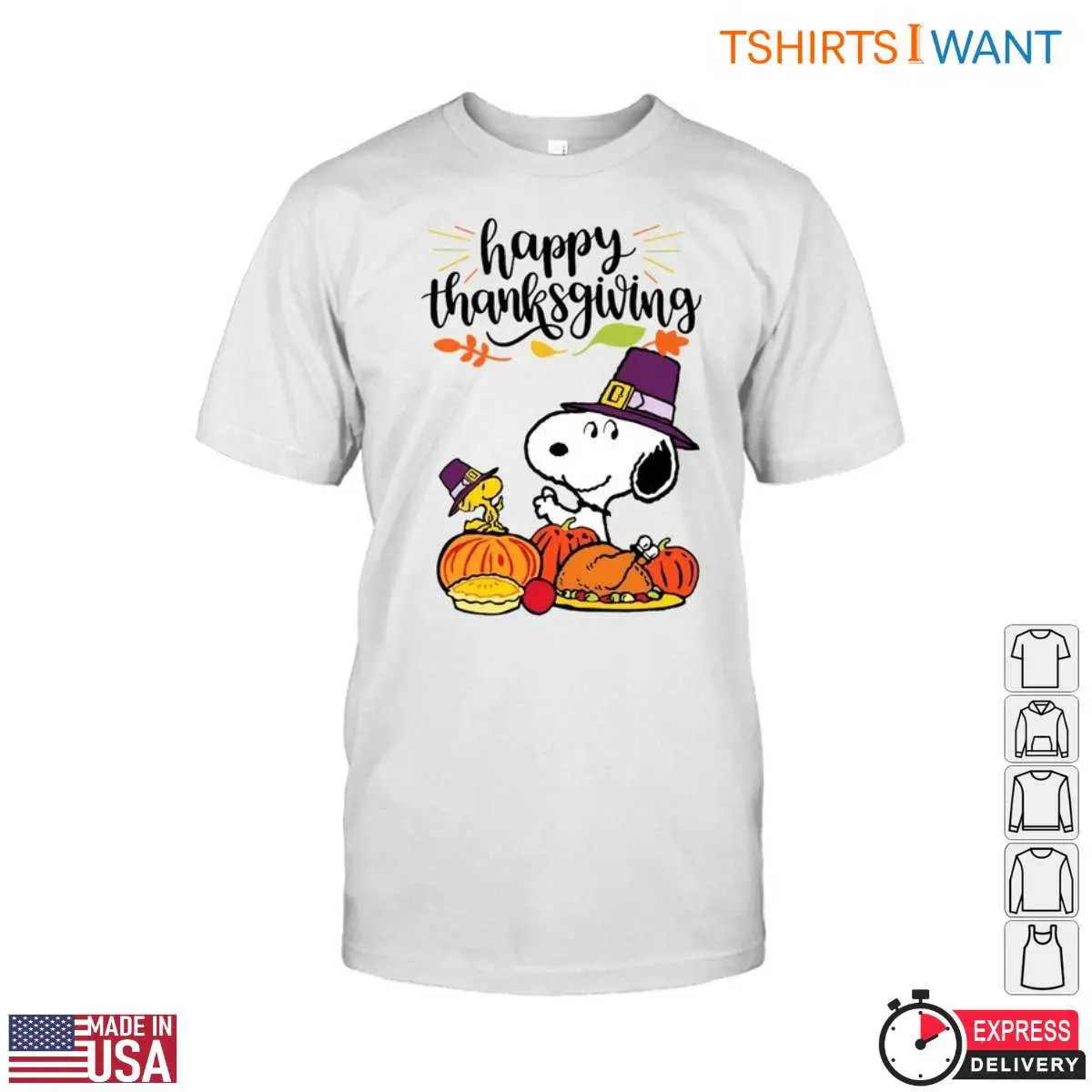Snoopy Woodstock Thanksgiving T Shirt Fall Leaves Pumpkins 1 1.jpg