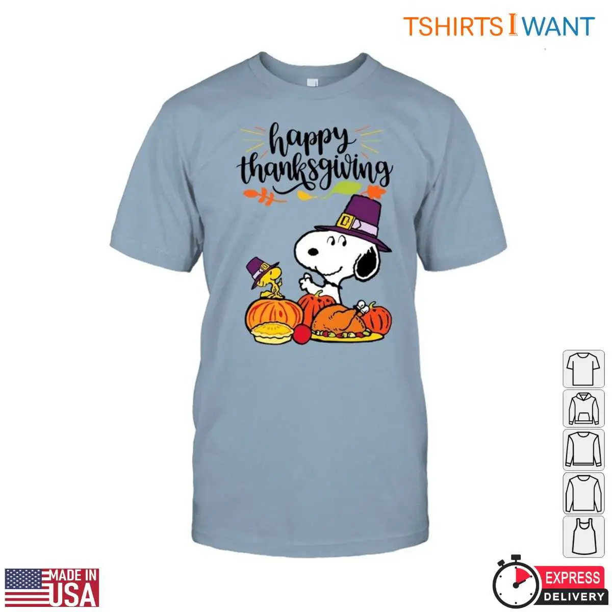 Snoopy Woodstock Thanksgiving T Shirt Fall Leaves Pumpkins 6 1.jpg