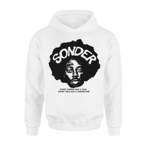 Sonder Afro Art T Shirt E28093 Deep Thoughtful Quote Streetwear Tee 2.jpg