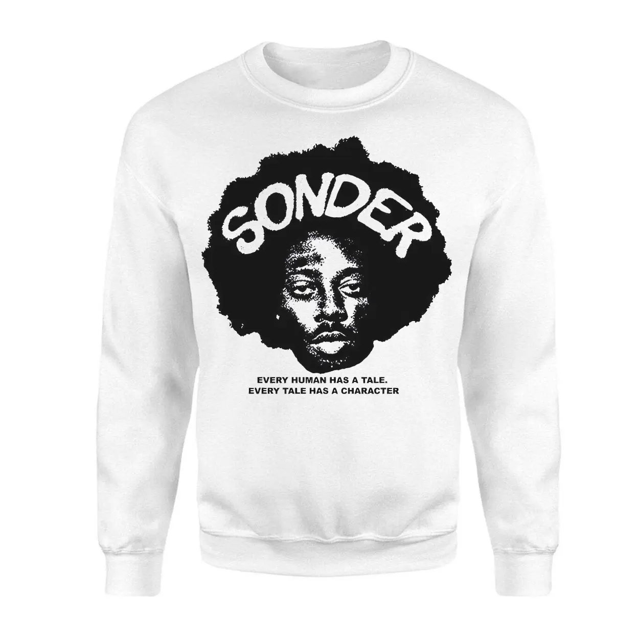 Sonder Afro Art T Shirt E28093 Deep Thoughtful Quote Streetwear Tee 3.jpg