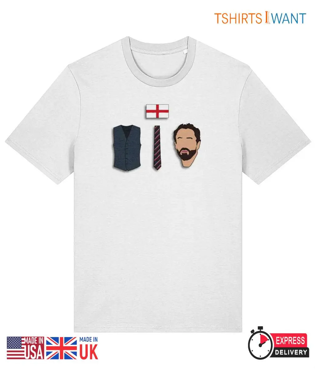 Gareth Southgate Suit and Tie - Gentleman Bringing Home the Champion Trophy 10 Southgate Suit and Tie Bringing Home Champion Trophy T-Shirt