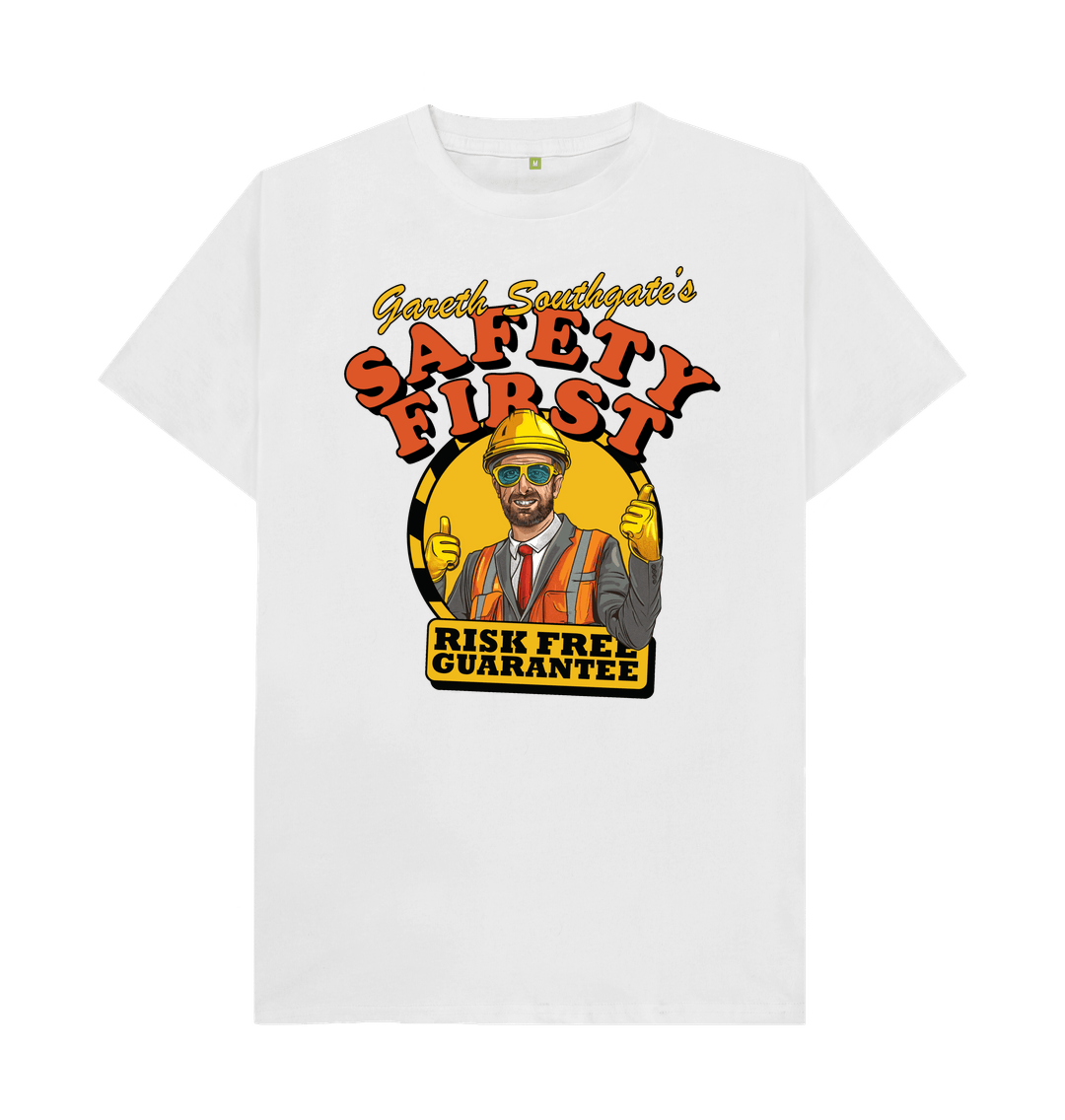 Gareth Southgate's Safety First Greatest Ever Coach T-Shirt 24 Southgate's Safety First Greatest Coach T-Shirt