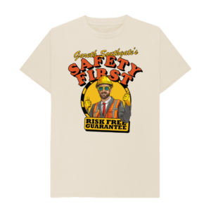 Gareth Southgate's Safety First Greatest Ever Coach T-Shirt 22 Southgates Safety First Greatest Coach T Shirt 11 1.png
