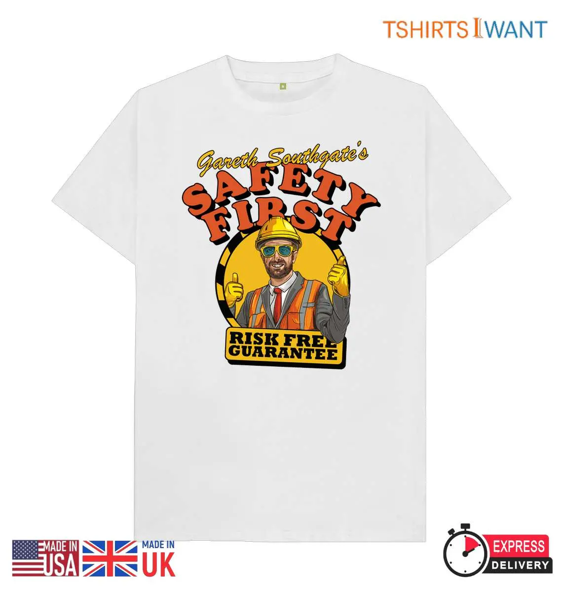 Southgates Safety First Greatest Coach T Shirt 2 1.jpg