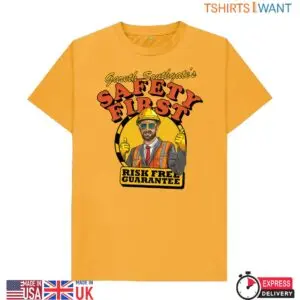 Gareth Southgate's Safety First Greatest Ever Coach T-Shirt 17 Southgates Safety First Greatest Coach T Shirt 6 1.jpg