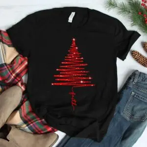 Sparkling Christmas Tree Shirt - Red Faith Holiday Design 7 Sparkling Christmas Tree Faith Holiday Shirt 3 1.jpg