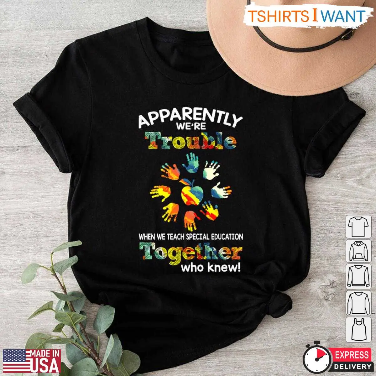 Special Education Teacher Shirt - Partners in Teaching 12 Special Education Teacher Shirt Front View