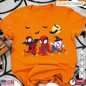 Spider Man Halloween Costume Festive T-Shirt 3 Spider Man Halloween Costume Festive T Shirt 2 1.jpg